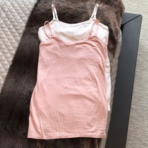 Set of two nursing tank tops